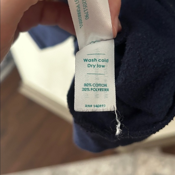 Marine Layer Navy sweatshirt with star details - Picture 5 of 5